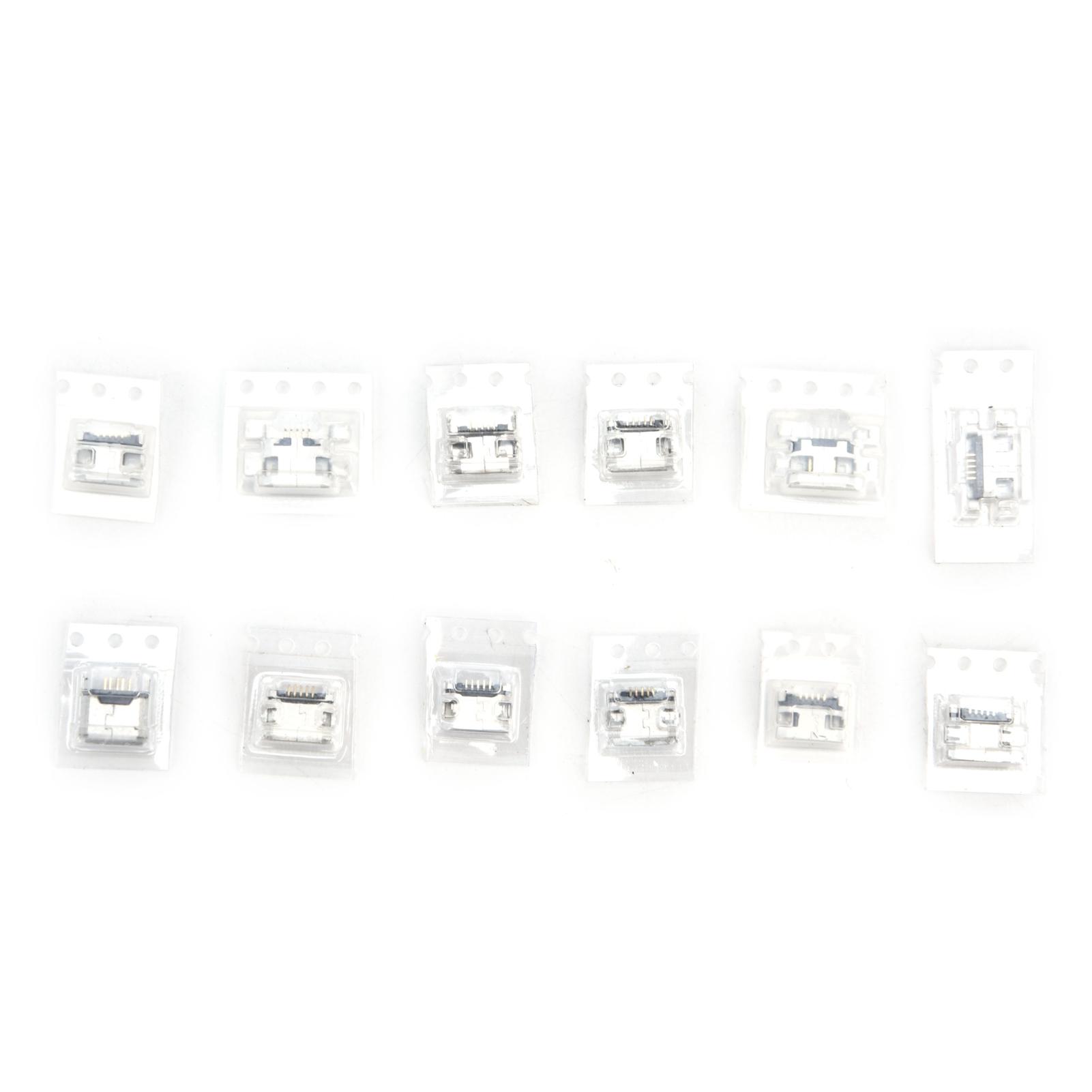 12Pcs Mini USB Connector Stainless Steel Jack Repair Replacement Adapter Electrical Supplies
12Pcs Mini USB Connector Stainless Steel Jack Repair Replacement Adapter Electrical Supplies
