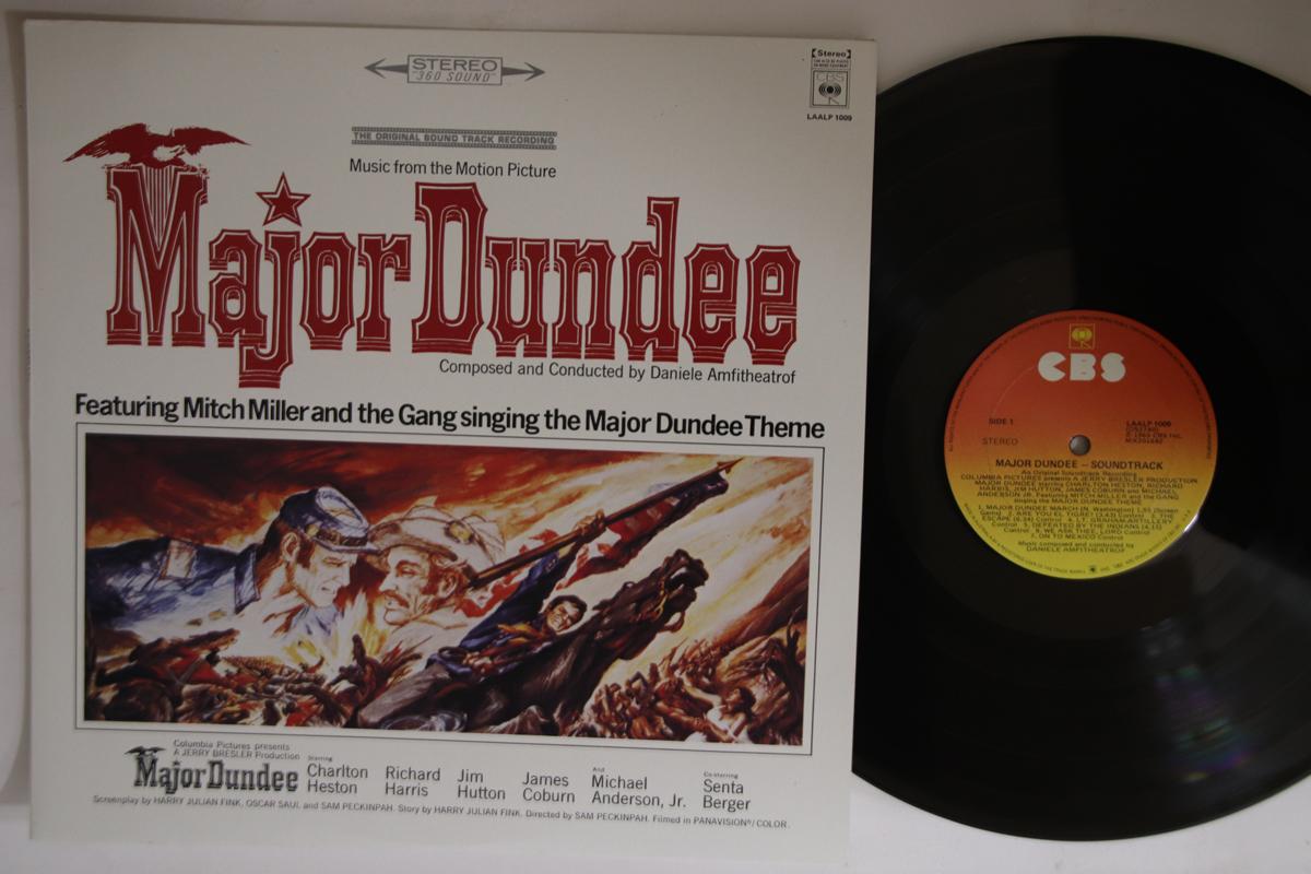 LP Record OST, DANIELE AMFITHEATROF - Major Dundee LAALP1009 CBS 1982 Australia Soundtracks & Musicals Used
LP Record OST, DANIELE AMFITHEATROF - Major Dundee LAALP1009 CBS 1982 Australia Soundtracks & Musicals Used