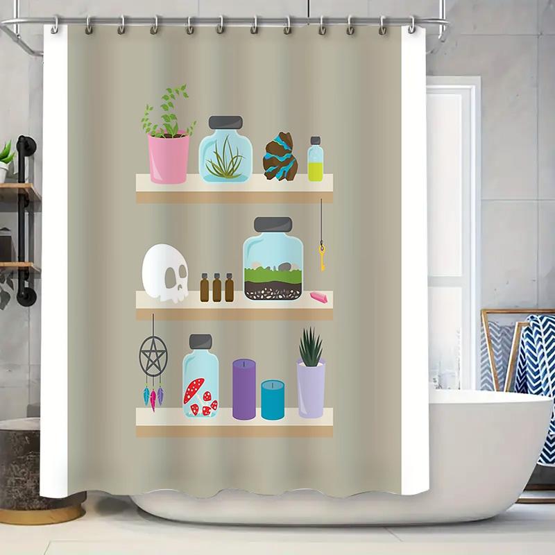 Gothic Witch Decor Shower Curtain Spooky Halloween Bathroom Set Dark Academia Tapestry Horror Room Divider Vintage Mystic Home W60H190(CM)-1 Pcs
Gothic Witch Decor Shower Curtain Spooky Halloween Bathroom Set Dark Academia Tapestry Horror Room Divider Vintage Mystic Home W60H190(CM)-1 Pcs