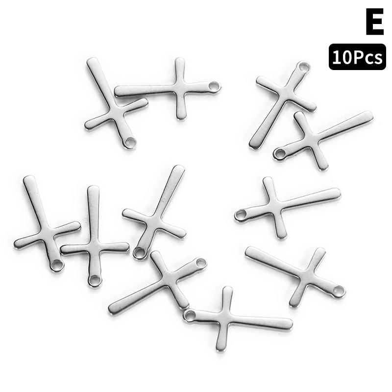 10Pcs/Lot Stainless Steel Cross Charms Pendant Religious Jewelry Making Diy Charms Handmade Crafts E серебряный
10Pcs/Lot Stainless Steel Cross Charms Pendant Religious Jewelry Making Diy Charms Handmade Crafts E серебряный