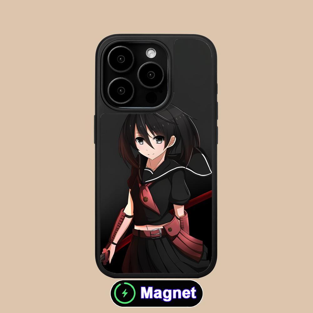 Akame Kurome Matte Surface Magsafe Mobile Phone Case for iPhone 17 16 15 14 13 12 11 Air Pro Max Plus Colorful Cover iPhone 11
Akame Kurome Matte Surface Magsafe Mobile Phone Case for iPhone 17 16 15 14 13 12 11 Air Pro Max Plus Colorful Cover iPhone 11