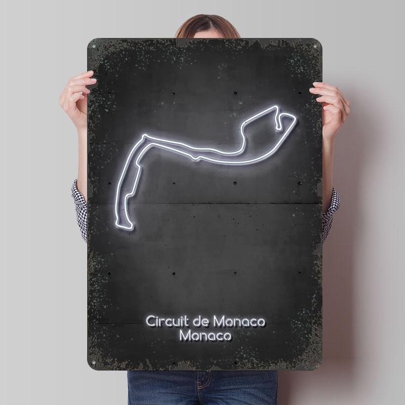 Печатный плакат Circuit De Monaco Индивидуальное настенное искусство Ретро винтажные металлические жестяные таблички для современного домашнего декора Роскошная мужская берлога 20x30cm(7.8x11.8inch)
Печатный плакат Circuit De Monaco Индивидуальное настенное искусство Ретро винтажные металлические жестяные таблички для современного домашнего декора Роскошная мужская берлога 20x30cm(7.8x11.8inch)