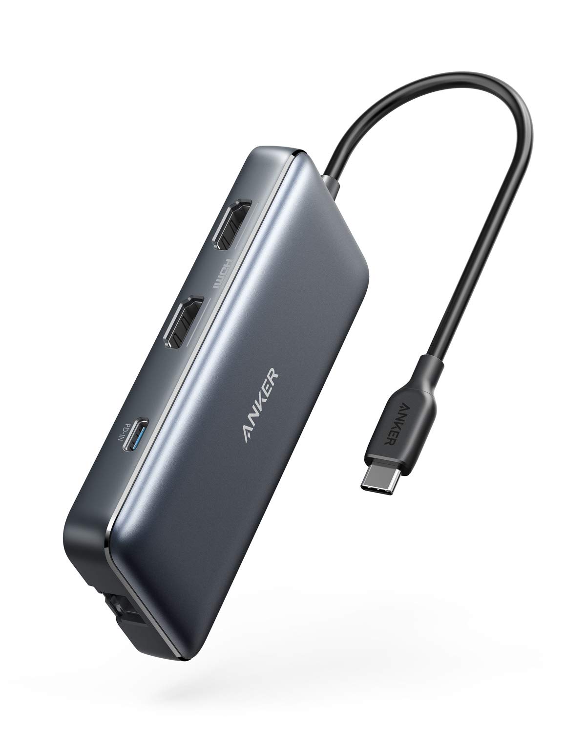 Anker PowerExpand PD Media Speed Data HDMI MicroSD Card Reader Совместимость с Подключением Мобильных Устройств 8-в-1 USB-C Hub/Высокая Передача Данных/Зарядка
Anker PowerExpand PD Media Speed Data HDMI MicroSD Card Reader Совместимость с Подключением Мобильных Устройств 8-в-1 USB-C Hub/Высокая Передача Данных/Зарядка