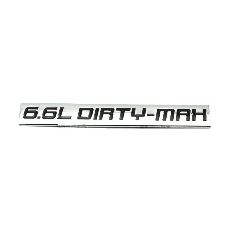 Car Body Trunk Emblem Sticker for Chevrolet 6.6L DIRTY-MAX Letters SUBURBAN Cavalier Cobalt TRAVERSE COLORADO ONIX Accessories
Car Body Trunk Emblem Sticker for Chevrolet 6.6L DIRTY-MAX Letters SUBURBAN Cavalier Cobalt TRAVERSE COLORADO ONIX Accessories
