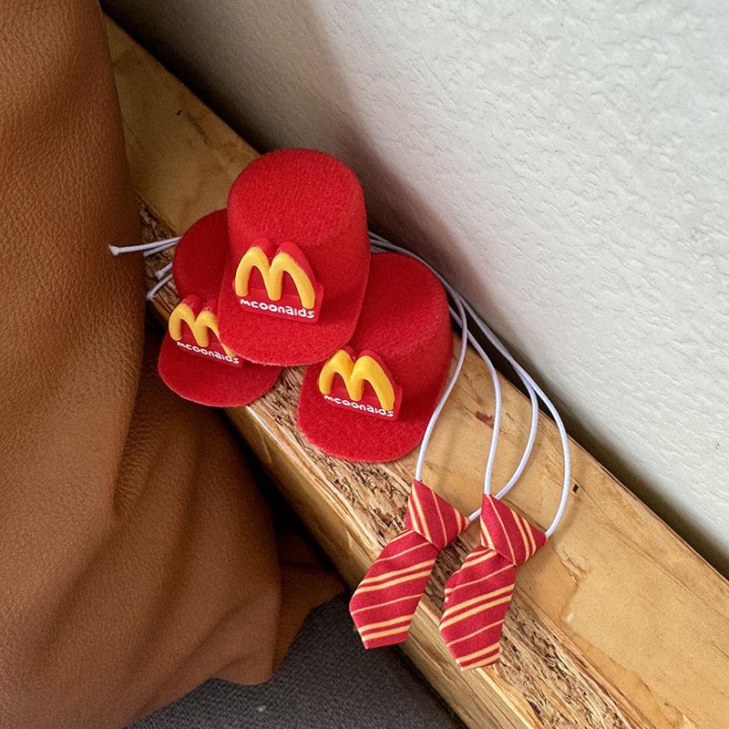 Creative Mcdonald S Hat Bow Tie Doll Accessories For Cartoon Cute Soft Stuffed Dollhouse Decoration Plush Doll Dress Up Toy A1
Creative Mcdonald S Hat Bow Tie Doll Accessories For Cartoon Cute Soft Stuffed Dollhouse Decoration Plush Doll Dress Up Toy A1
