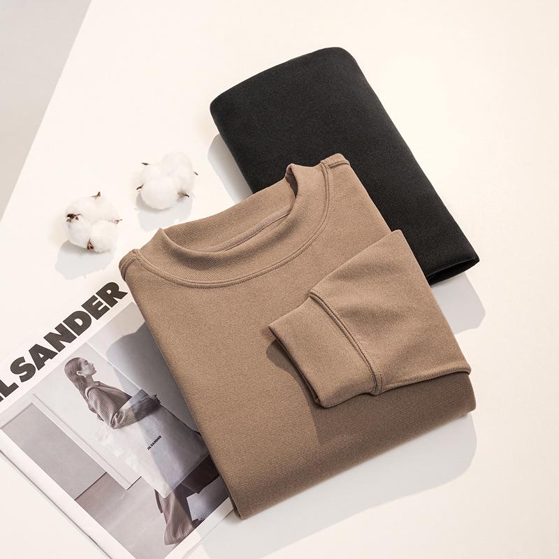 Women s Heavyweight Fleece Stand-Up Collar Sweatshirt - High-Elasticity, Warm, Loose Fit Base Layer for Autumn/Winter L (115-130 jin)
Women s Heavyweight Fleece Stand-Up Collar Sweatshirt - High-Elasticity, Warm, Loose Fit Base Layer for Autumn/Winter L (115-130 jin)
