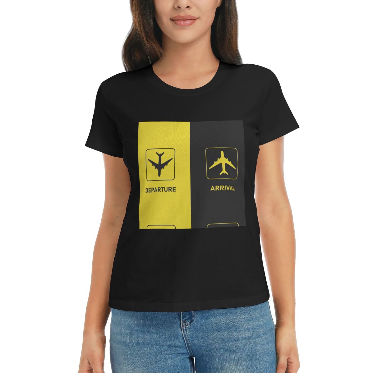Women TShirt Aviation Arrival Departure TShirts More Summer Short Sleeve Tees Round Neck T Shirts Clothes Tops Streetwear 2XL
Women TShirt Aviation Arrival Departure TShirts More Summer Short Sleeve Tees Round Neck T Shirts Clothes Tops Streetwear 2XL