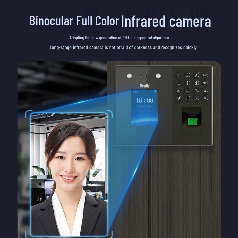 Realand ZD-F212S Multi-Biometric Time Attendance Machine CN plug (adapter included)
Realand ZD-F212S Multi-Biometric Time Attendance Machine CN plug (adapter included)