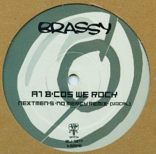 12inch Record BRASSY - B Cos We Rock WIJ121T Wiiija Records 2000 UK Dance & Electronica Used 
12inch Record BRASSY - B Cos We Rock WIJ121T Wiiija Records 2000 UK Dance & Electronica Used