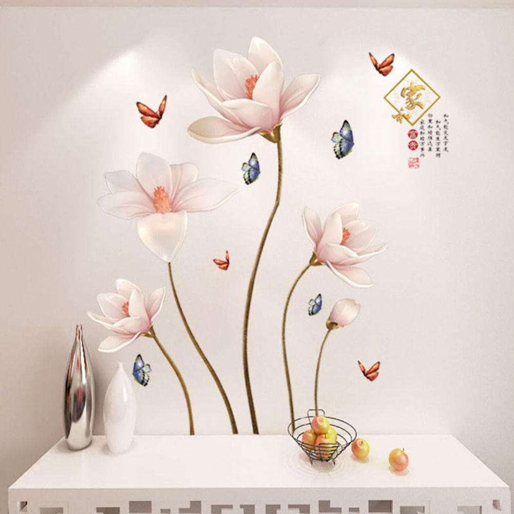 Decor Living Room Decoration DIY Decals Butterfly Flower Wall Sticker Background Wall Decoration
Decor Living Room Decoration DIY Decals Butterfly Flower Wall Sticker Background Wall Decoration