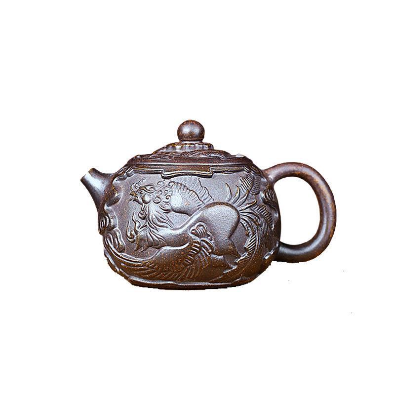 230ml Classic Yixing Purple Clay Teapots Handmade Xishi Pot Raw Ore High Temperature Section Mud Tea Brewing Kettle Zisha Teaset
230ml Classic Yixing Purple Clay Teapots Handmade Xishi Pot Raw Ore High Temperature Section Mud Tea Brewing Kettle Zisha Teaset