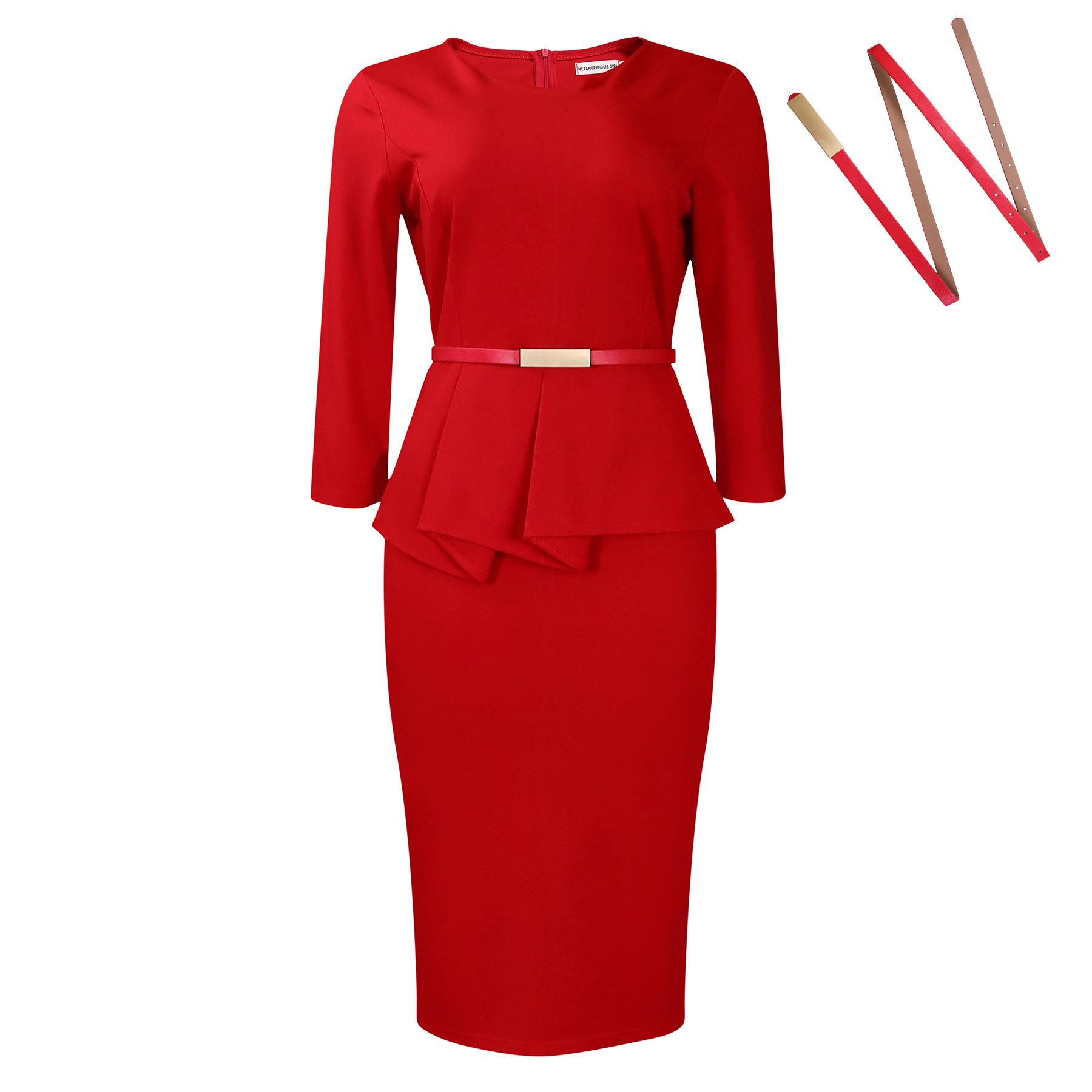 New women s clothing new solid color hip wrap OL pencil skirt dress XXXL
New women s clothing new solid color hip wrap OL pencil skirt dress XXXL