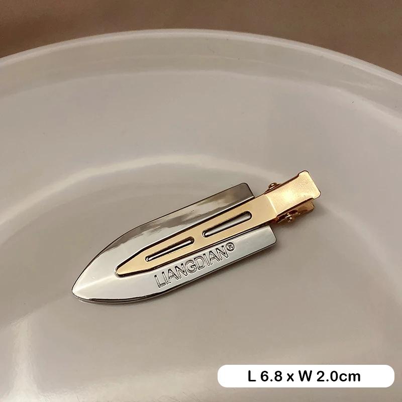 2pcs Gold Silver Metal Seamless Hair Clips Side Bangs Fix Fringe Barrette Makeup Wash Face Clips Women Girls Styling Hairpins серебряный
2pcs Gold Silver Metal Seamless Hair Clips Side Bangs Fix Fringe Barrette Makeup Wash Face Clips Women Girls Styling Hairpins серебряный