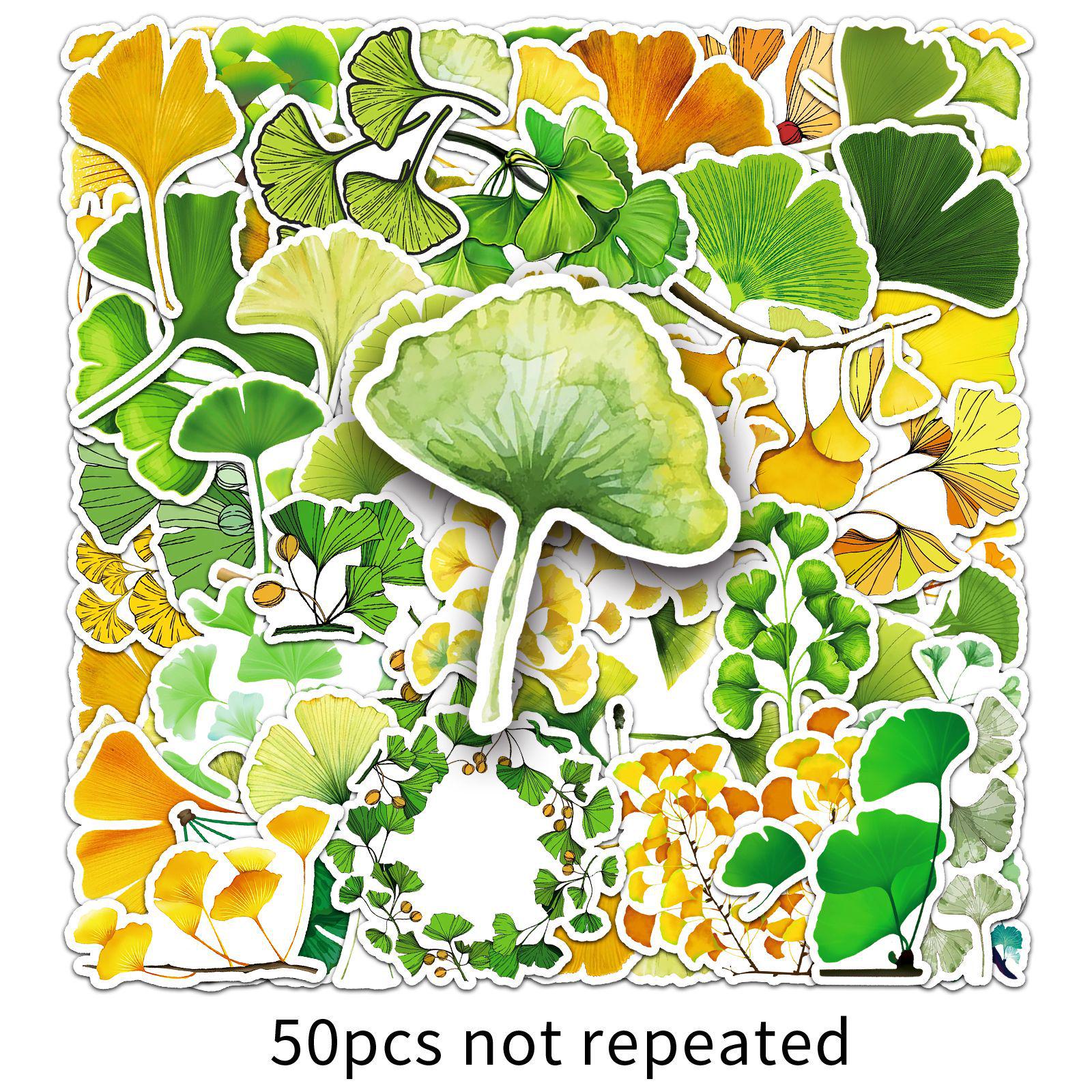 50 Ginkgo Leaf Stickers: Waterproof Plant Leaves for DIY Decoration, Journals, Cards, and Refrigerator Design.
50 Ginkgo Leaf Stickers: Waterproof Plant Leaves for DIY Decoration, Journals, Cards, and Refrigerator Design.