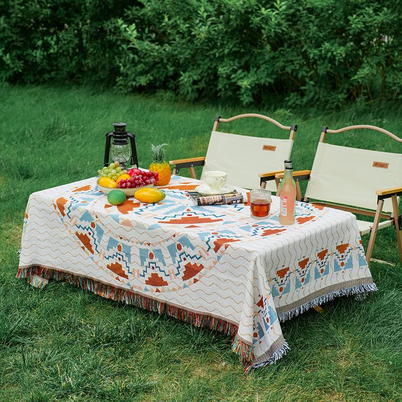 Bohemian Cotton-Linen Picnic Mat: Moisture-Proof Ground Cover & Decorative Outdoor Blanket 90x90cm
Bohemian Cotton-Linen Picnic Mat: Moisture-Proof Ground Cover & Decorative Outdoor Blanket 90x90cm