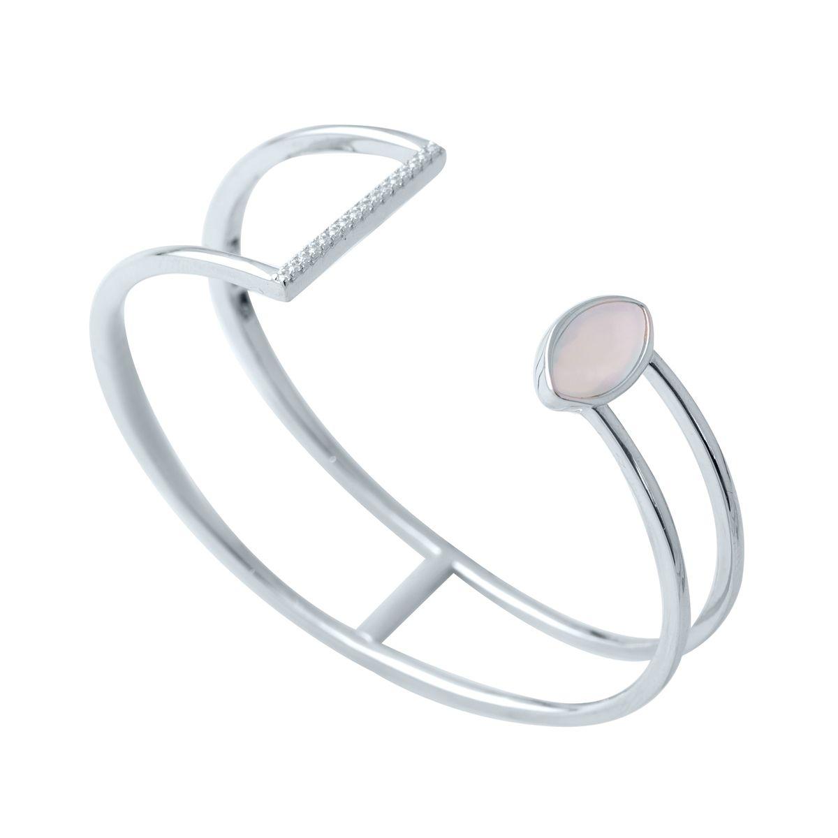 Срібний браслет з натуральним перламутром (2027317) білий
Срібний браслет з натуральним перламутром (2027317) білий