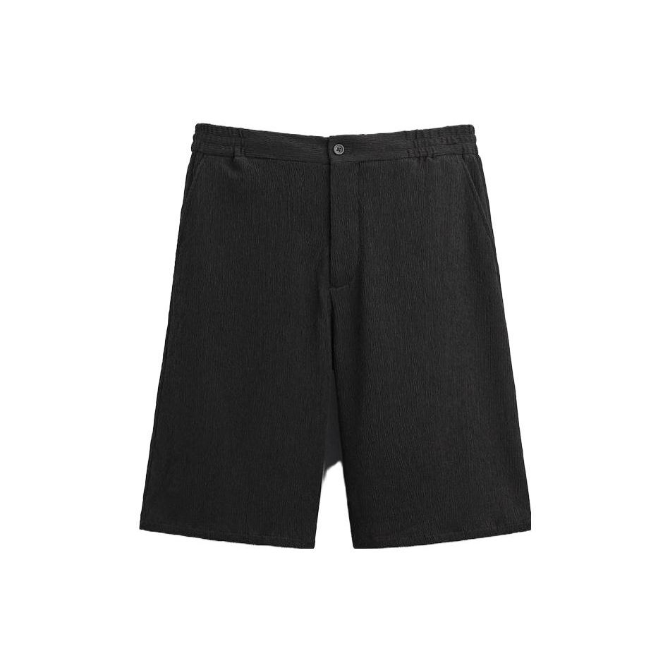 Zara Solid Color Button Mid Waist Straight Casual Shorts Men shorts Black 08288645800-33 L
Zara Solid Color Button Mid Waist Straight Casual Shorts Men shorts Black 08288645800-33 L