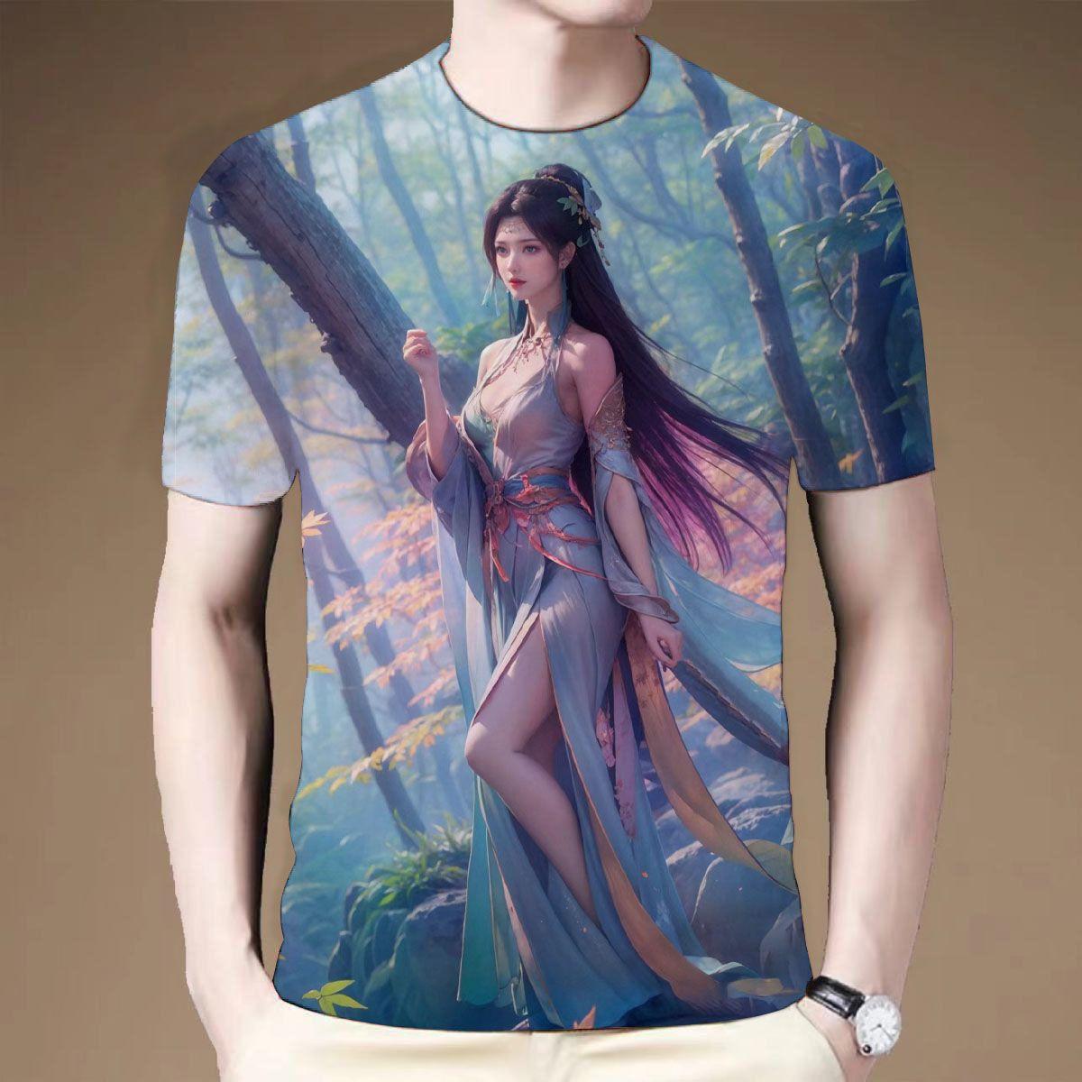 Летняя мужская и женская футболка больших размеров с принтом в виде комиксов, трендовая мужская и женская футболка с круглым вырезом и короткими рукавами 6XL
Летняя мужская и женская футболка больших размеров с принтом в виде комиксов, трендовая мужская и женская футболка с круглым вырезом и короткими рукавами 6XL