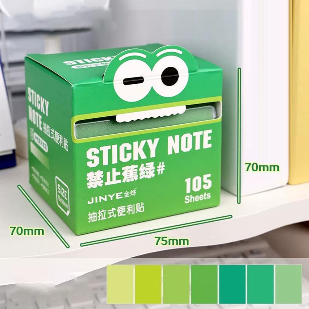 105Sheets/roll Pull-Out Sticky Notes Student Stationery Colorful Transparent Funny Note Memo Desk Decorations Writing Supplies #06
105Sheets/roll Pull-Out Sticky Notes Student Stationery Colorful Transparent Funny Note Memo Desk Decorations Writing Supplies #06