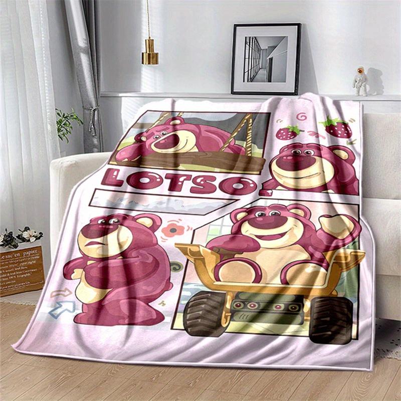 1pc Lots-o -Huggin Bear Print Blanket, Cute Cartoon Design, Living Room Home Decoration Sofa Travel Soft and Cozy 130cmx150cm
1pc Lots-o -Huggin Bear Print Blanket, Cute Cartoon Design, Living Room Home Decoration Sofa Travel Soft and Cozy 130cmx150cm