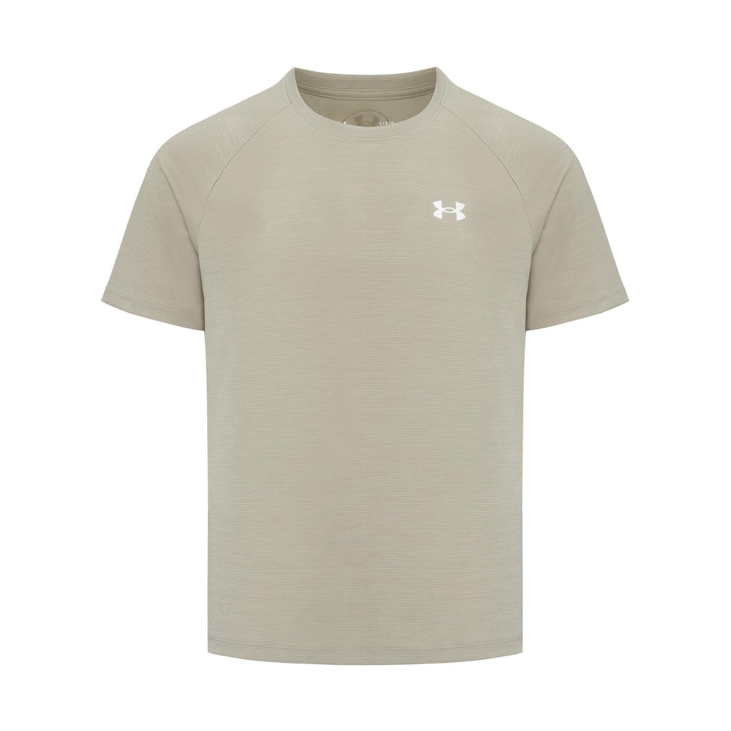Under Armour Спортивная футболка с коротким рукавом для тренировок, дышащая, с логотипом, мужская, Техстура, Цвет: Лесной пес - Коричнево-серый, 1382796-203 S
Under Armour Спортивная футболка с коротким рукавом для тренировок, дышащая, с логотипом, мужская, Техстура, Цвет: Лесной пес - Коричнево-серый, 1382796-203 S