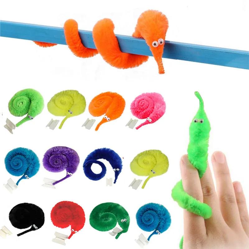 Волшебные игрушки Twisty Worm, сувениры для вечеринки, нечеткий червь на веревке, волшебник на Рождество, Хэллоуин, новые странные игрушки-трюки для детей
Волшебные игрушки Twisty Worm, сувениры для вечеринки, нечеткий червь на веревке, волшебник на Рождество, Хэллоуин, новые странные игрушки-трюки для детей