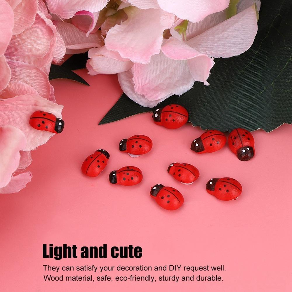 100pcs Ladybugs Bees Wooden Insect Stickers Small Size Wooden Bee Stickers Party Decoration Ladybugs
100pcs Ladybugs Bees Wooden Insect Stickers Small Size Wooden Bee Stickers Party Decoration Ladybugs