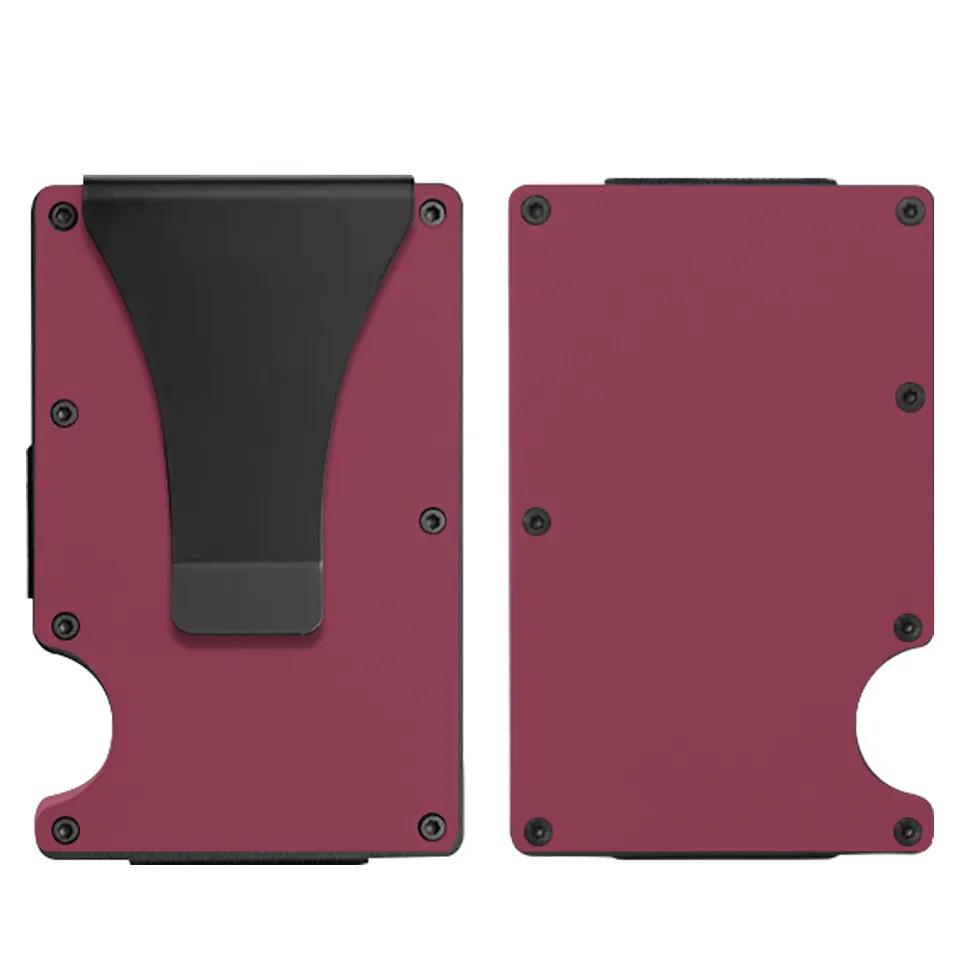 Aluminum Alloy RFID Anti-theft Credit Card Holder червоний/коричневий
Aluminum Alloy RFID Anti-theft Credit Card Holder червоний/коричневий