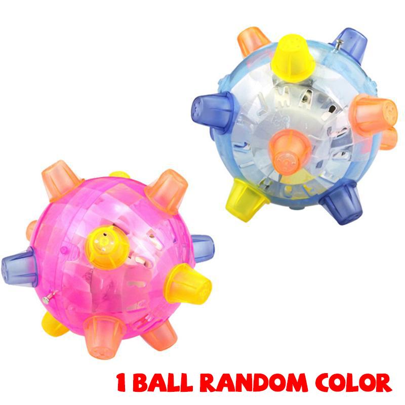 Luminous Jumping Balls Toys Flash Novelty Funny Music Dancing Balls Flashing Bouncing Ball for Dogs Chewing Pet Toys Cat Dog
Luminous Jumping Balls Toys Flash Novelty Funny Music Dancing Balls Flashing Bouncing Ball for Dogs Chewing Pet Toys Cat Dog