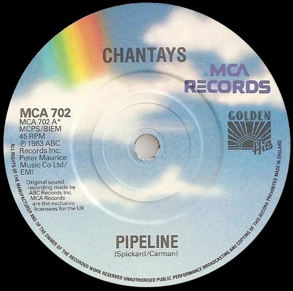 7-дюймовая пластинка CHANTAYS SURFARIS Pipeline Wipe Out MCA702 MCA Records 1981 UK Rock Б/у
7-дюймовая пластинка CHANTAYS SURFARIS Pipeline Wipe Out MCA702 MCA Records 1981 UK Rock Б/у