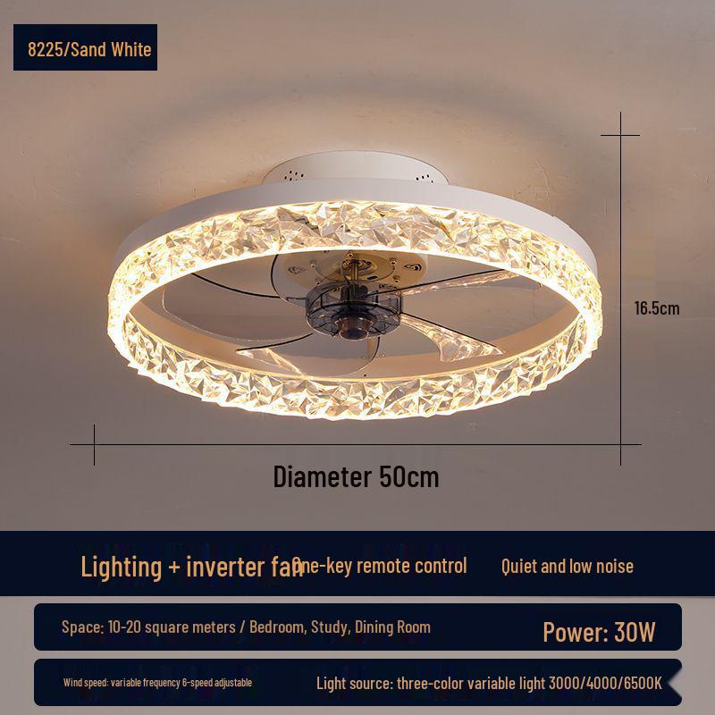 Nordic Silent Inverter Ceiling Fan with Light - Invisible Luxury Design for Living Room, Bedroom, or Dining Room
Nordic Silent Inverter Ceiling Fan with Light - Invisible Luxury Design for Living Room, Bedroom, or Dining Room