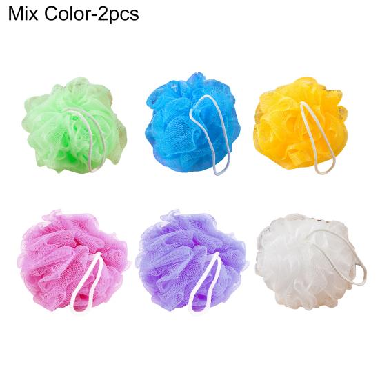 2Pcs Practical Rich Foam Bath Ball Elastic Quick Dry Nylon Shower Ball for Home
2Pcs Practical Rich Foam Bath Ball Elastic Quick Dry Nylon Shower Ball for Home