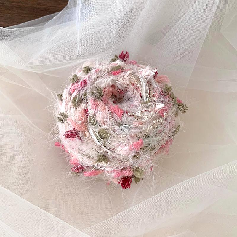 50g Knitting Weaving Faux Mink Exquisite Mixed Yarn Woven Scarf Craft Materials Handmade Crochet Floral Design Cute Multi-color
50g Knitting Weaving Faux Mink Exquisite Mixed Yarn Woven Scarf Craft Materials Handmade Crochet Floral Design Cute Multi-color