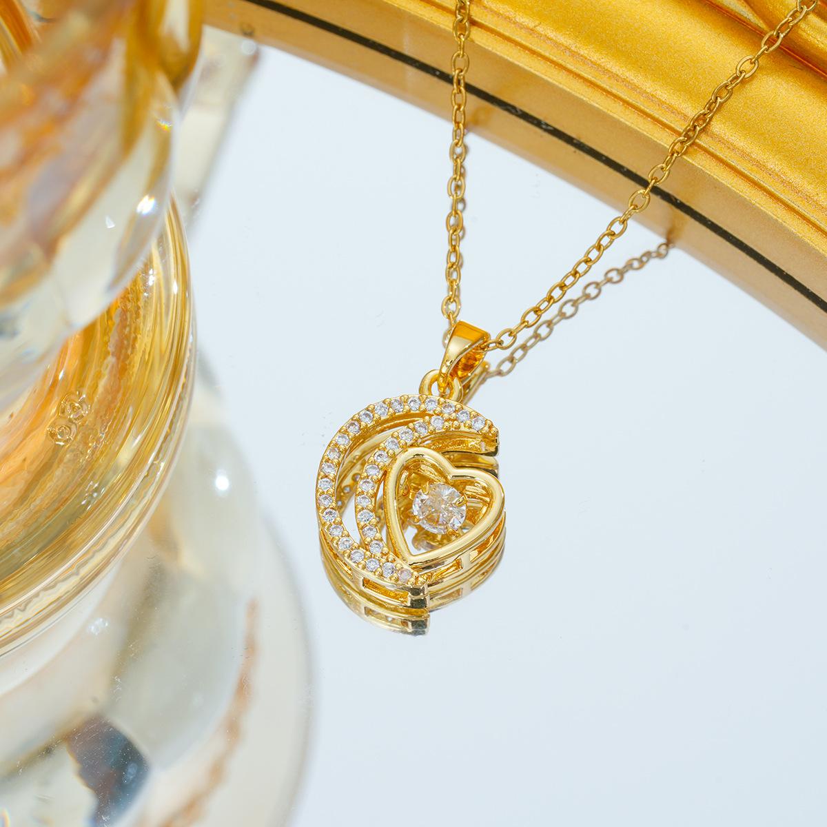 Легкое роскошное ожерелье с микроинкрустацией Moon Love Heart and Spirit, женские аксессуары для ключиц
Легкое роскошное ожерелье с микроинкрустацией Moon Love Heart and Spirit, женские аксессуары для ключиц