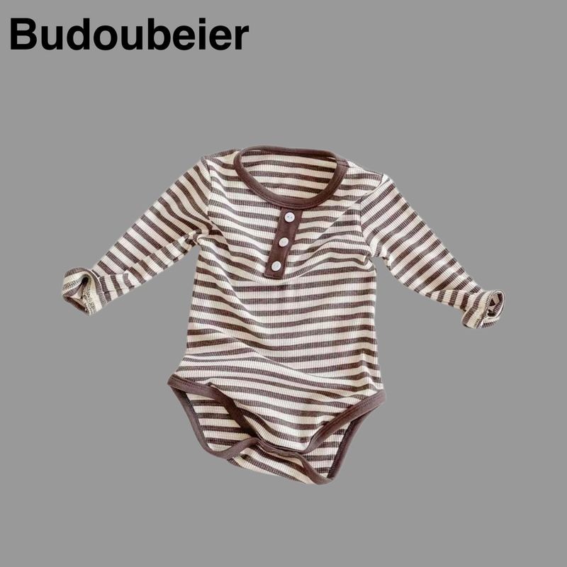 British Baby Spring and Autumn Striped Jumpsuit, Korean Style Super Cute Romper for Newborns, Full Moon, Hundred Days, and Outdoor Wear Stripes 59
British Baby Spring and Autumn Striped Jumpsuit, Korean Style Super Cute Romper for Newborns, Full Moon, Hundred Days, and Outdoor Wear Stripes 59