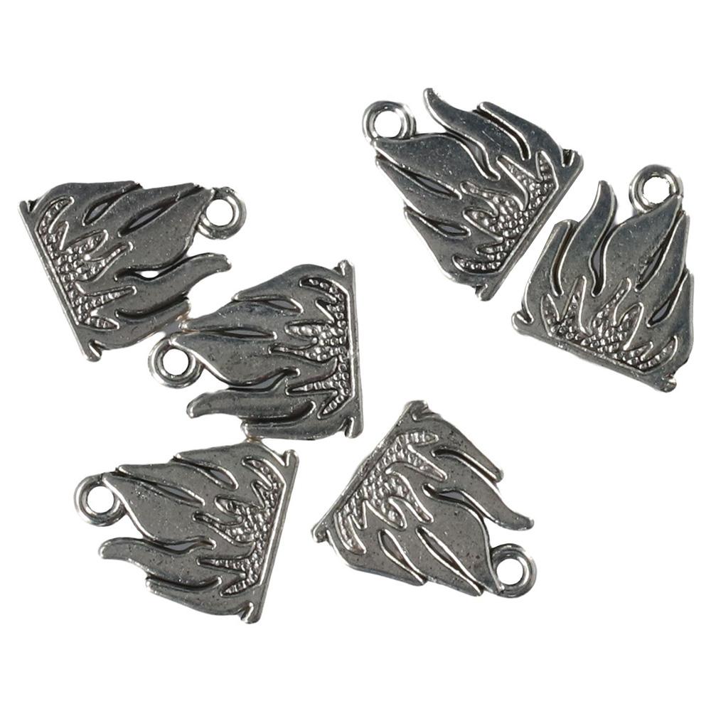 100Pcs Antique Silver Flame Charm Alloy DIY Charm Useful accessory Small Flame Charm Anklets
100Pcs Antique Silver Flame Charm Alloy DIY Charm Useful accessory Small Flame Charm Anklets