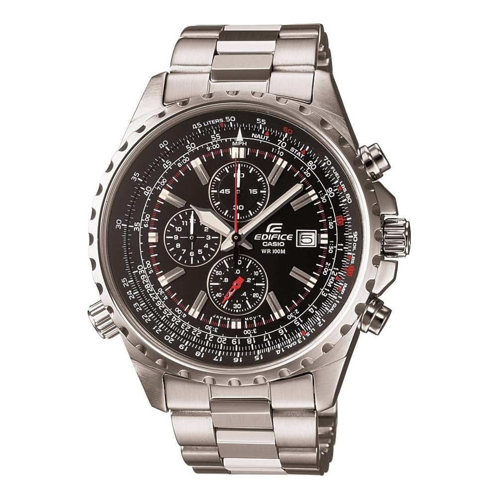 Casio Edifice EF-527D-1A Stainless Steel Men s Watch with Date Function and Water Resistance
Casio Edifice EF-527D-1A Stainless Steel Men s Watch with Date Function and Water Resistance