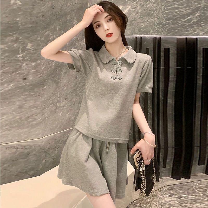Trendy Summer Sports Suit: Playful Two-Piece Short Sleeve & Shorts Set for Women M (suggested under 95 jin)
Trendy Summer Sports Suit: Playful Two-Piece Short Sleeve & Shorts Set for Women M (suggested under 95 jin)