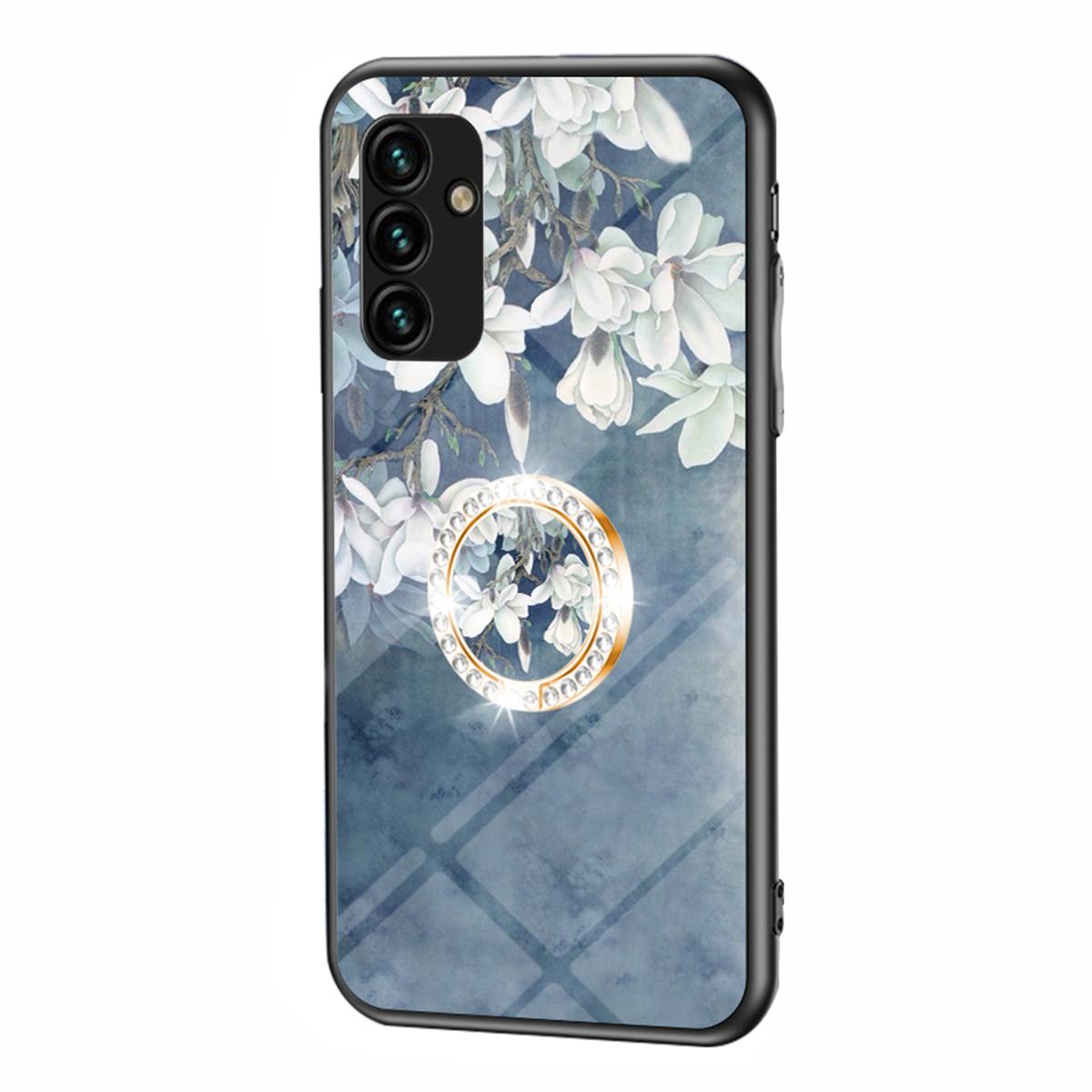 For Samsung Galaxy A14 5G/A14 4G Flower Pattern Phone Cover Tempered Glass+PC+TPU Case with Kickstand Chinese Rose
For Samsung Galaxy A14 5G/A14 4G Flower Pattern Phone Cover Tempered Glass+PC+TPU Case with Kickstand Chinese Rose