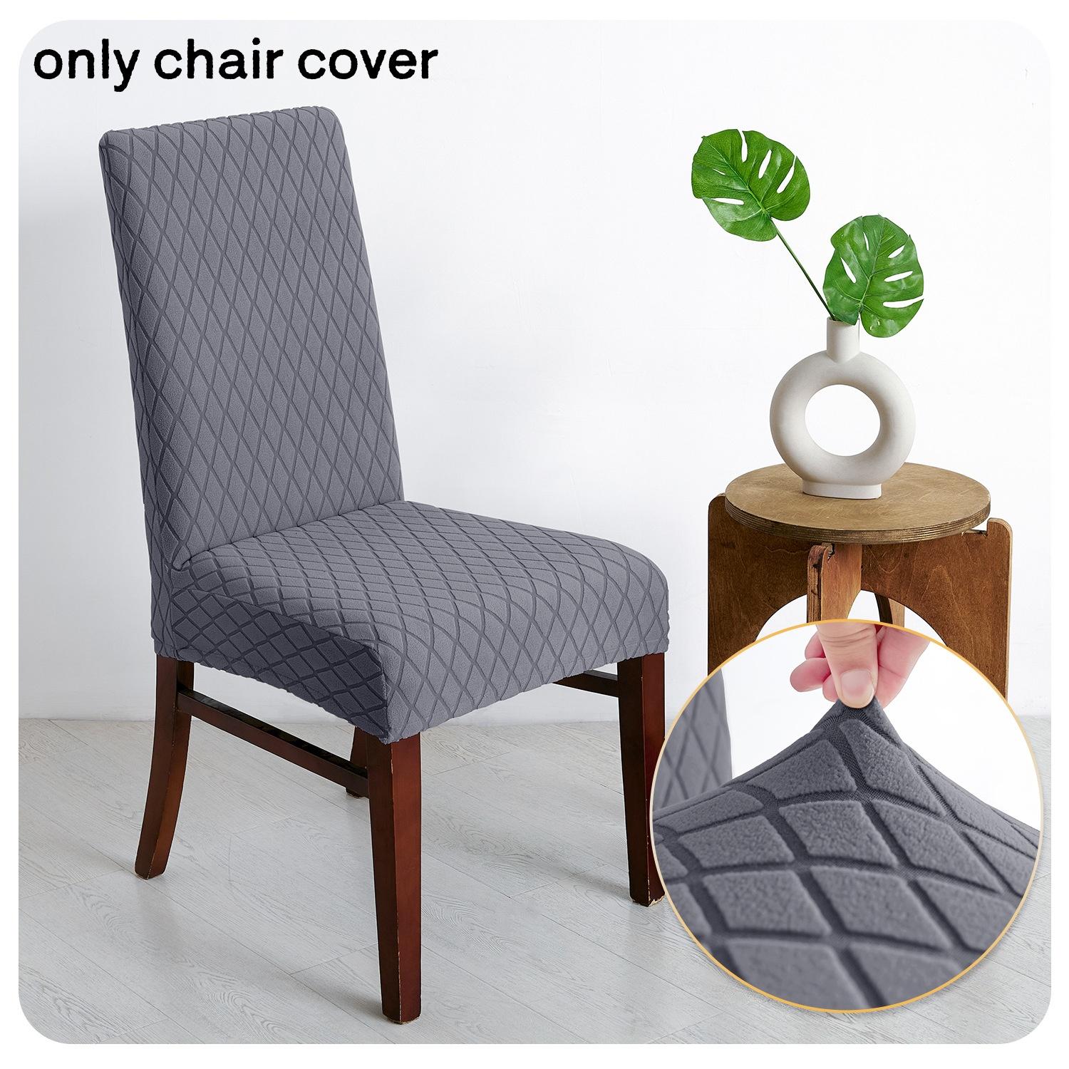 1PC Elastic Cover For Chair Universal Size Chair Cover Big Elastic House Seat Seatch Lving Room Chairs Covers For Home Dining темно-сірий колір
1PC Elastic Cover For Chair Universal Size Chair Cover Big Elastic House Seat Seatch Lving Room Chairs Covers For Home Dining темно-сірий колір