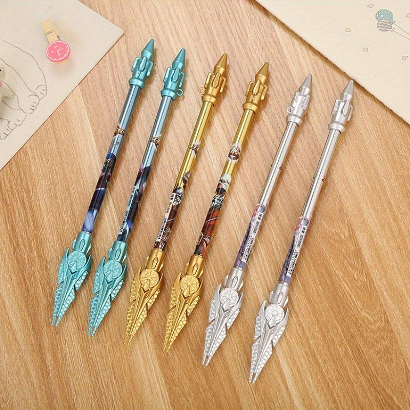 12pcs 0.5mm Stationery Office Creative Phoenix Gun Gel Pen School Supply Handle Gift Weapon Lovely Chinese Style Vintage Back-to-school Season Random style
12pcs 0.5mm Stationery Office Creative Phoenix Gun Gel Pen School Supply Handle Gift Weapon Lovely Chinese Style Vintage Back-to-school Season Random style