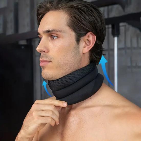Neck Support Ergonomic Design Breathable Lightweight Portable Adjustable Soft Foam Neck
Neck Support Ergonomic Design Breathable Lightweight Portable Adjustable Soft Foam Neck
