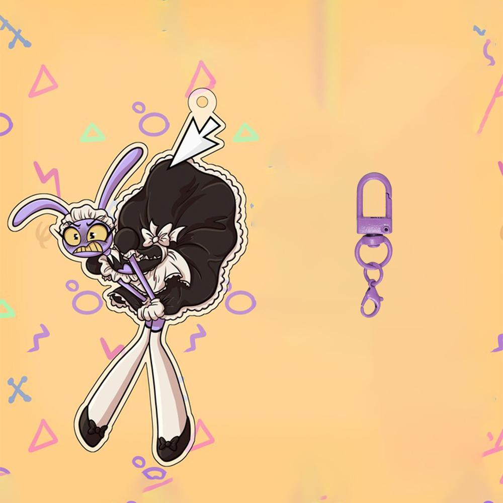 For TADC Jax Pomni Anime Peripheral Acrylic KeyChain Custom Cartoons Creativity Backpack Pendant Accessories Festival Gift
For TADC Jax Pomni Anime Peripheral Acrylic KeyChain Custom Cartoons Creativity Backpack Pendant Accessories Festival Gift
