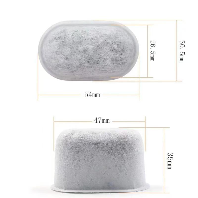 12-Pack Charcoal Descaling Filters Compatible with Breville & Keurig Coffee Machines 54*30.5*26.5 белый
12-Pack Charcoal Descaling Filters Compatible with Breville & Keurig Coffee Machines 54*30.5*26.5 белый