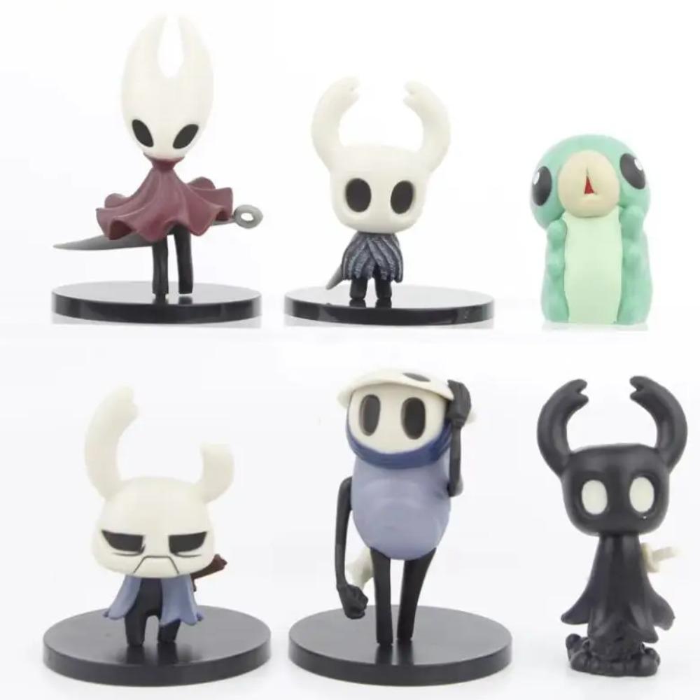 6Pcs/Set Hollow Knight Hornet Amine Figure Desktop Decoration PVC Model Ornaments Boys Girls Fans Christmas Gifts
6Pcs/Set Hollow Knight Hornet Amine Figure Desktop Decoration PVC Model Ornaments Boys Girls Fans Christmas Gifts