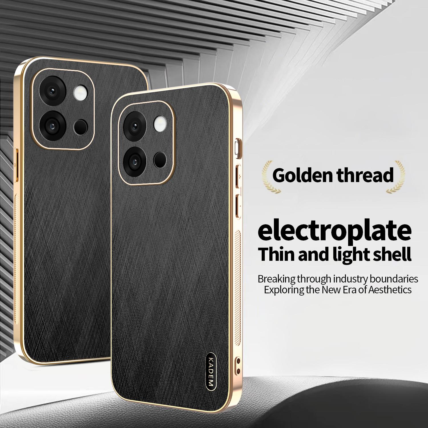 KADEM For OnePlus 13T 5G Case Electroplating Silk Texture PU+TPU Phone Back Cover Green
KADEM For OnePlus 13T 5G Case Electroplating Silk Texture PU+TPU Phone Back Cover Green