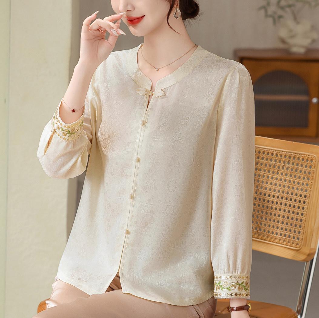 2026 New Arrival: Mom s Stylish Chinese-Style Blouse - Spring Outfit for Middle-aged & Elderly Women, Round Neck, Lightweight Fabric 2XL - Recommended 105-120lbs бежевий/абрикосовий
2026 New Arrival: Mom s Stylish Chinese-Style Blouse - Spring Outfit for Middle-aged & Elderly Women, Round Neck, Lightweight Fabric 2XL - Recommended 105-120lbs бежевий/абрикосовий