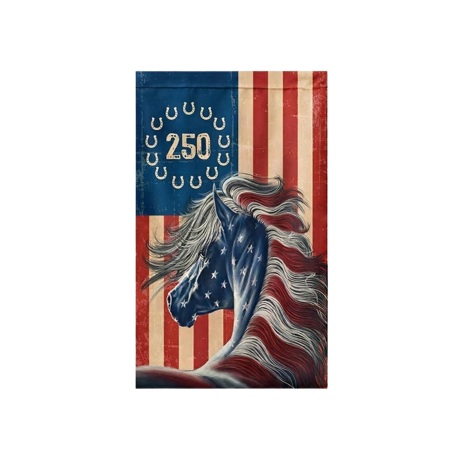 250th Anniversary Garden Flag, Single Sided One Size
250th Anniversary Garden Flag, Single Sided One Size