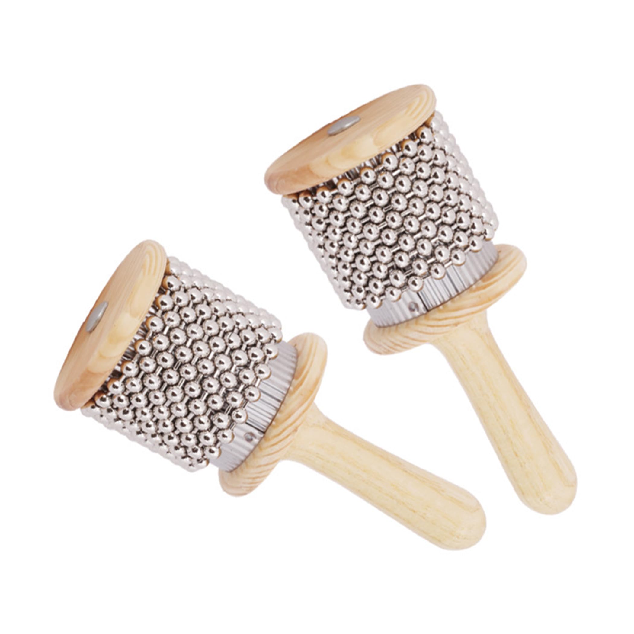 HAMILO Cabasa Percussion Instrument, Wooden, Folk Instrument, for Brass Band, Music Classroom, Concerts, Set of 2 (8.5cm)
HAMILO Cabasa Percussion Instrument, Wooden, Folk Instrument, for Brass Band, Music Classroom, Concerts, Set of 2 (8.5cm)