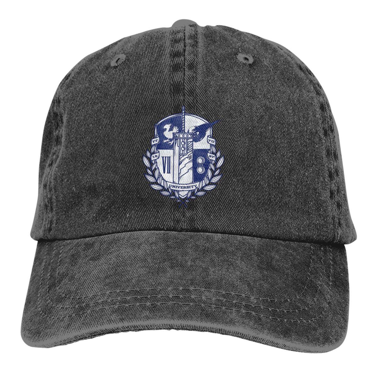 Final Fantasy VII University Baseball Caps Peaked Cap Final Fantasy Cid Game Sun Shade Hats for Unisex WoUnisex 
Final Fantasy VII University Baseball Caps Peaked Cap Final Fantasy Cid Game Sun Shade Hats for Unisex WoUnisex